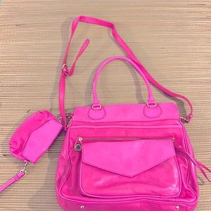 isaac mizrahi live purse pink